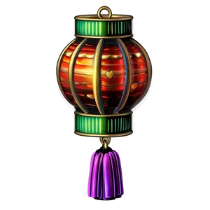 Lucky Lantern Charms PNG 06122024