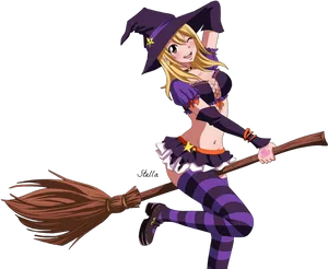 Lucy Heartfilia Witch Costume PNG image