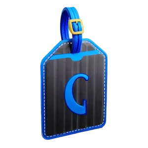 Luggage Tag C PNG image