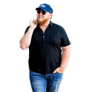 Luke Combs Candid Shot Png 96 PNG image