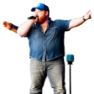 Luke Combs Live Show Png 06122024 PNG image