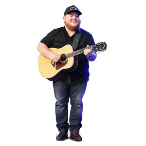 Luke Combs New Year's Eve Performance Png 88 PNG image