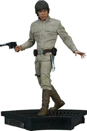 Luke Skywalker Action Figure PNG image