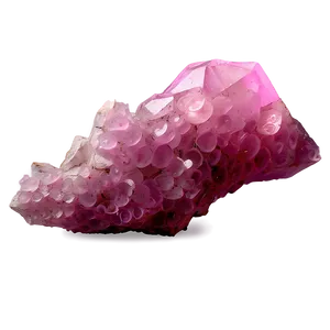 Luminescent Rose Quartz Specimen PNG Ssa