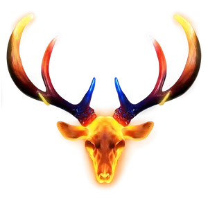 Luminous Antler Figure PNG Vle PNG