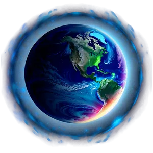 Luminous Blue Planet Feature PNG 62 PNG