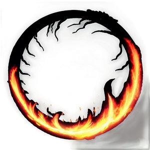 Luminous Fire Circle PNG Ojj34 PNG
