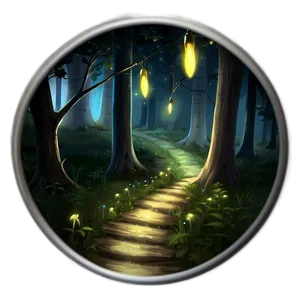 Luminous Firefly Path Png Krw PNG image