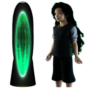 Luminous Green Aura Png 4 PNG image