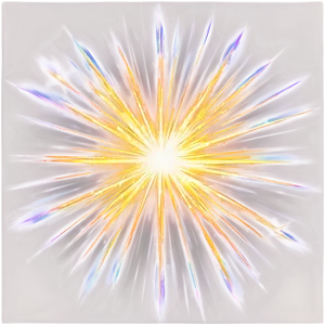 Luminous Light Burst PNG 51