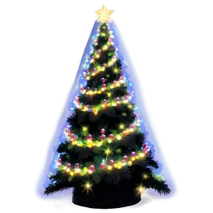 "luminous Lighted Christmas Tree PNG" 72