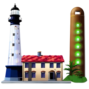 Luminous Lighthouse Building PNG 92 PNG