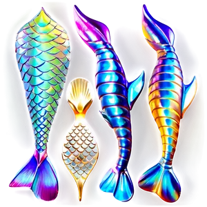 Luminous Mermaid Scales Png 06272024 PNG image