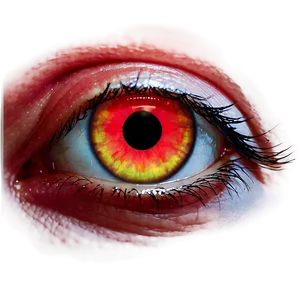 Luminous Red Eye Glow Png 74 PNG image