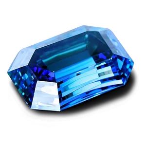 Luminous Sapphire Gem PNG Awh