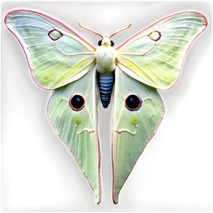 Luna Moth PNG 2