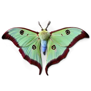 Luna Moth PNG Gal