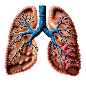 Lungs And Bronchi Structure Png Lpq33 PNG image
