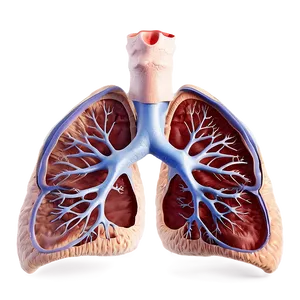 Lungs And Pleura Anatomy Png 05232024 PNG image
