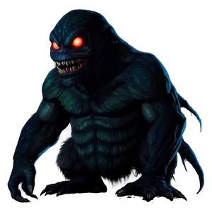 Lurking Shadow Monster PNG 05232024