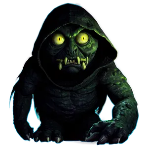 Lurking Shadow Monster PNG Lwu