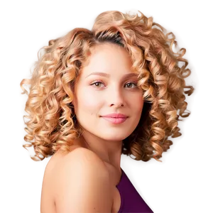 Luscious Curly Hair Volume PNG Axu68