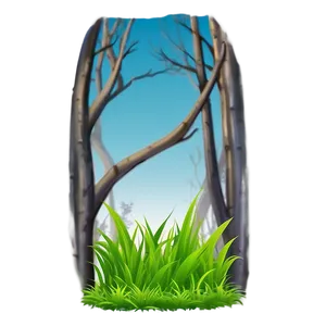 Lush Cartoon Grass Png 06122024 PNG image