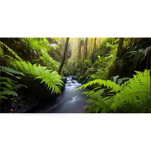 Lush Fern Canyon PNG Gfm PNG