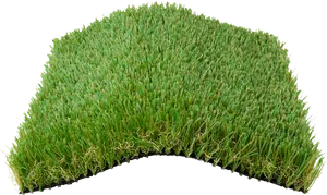 Lush Green Artificial Turf PNG image
