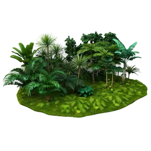 Lush Green Forest Png 06262024 PNG image