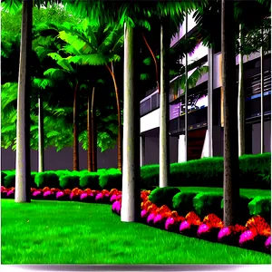 Lush Green Park Png 47 PNG image