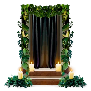 Lush Greenery Altar PNG 06242024