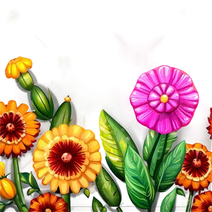 Lush Mexican Flowers Png 06202024 PNG image