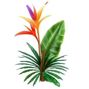 Lush Tropical Plants PNG 63 PNG