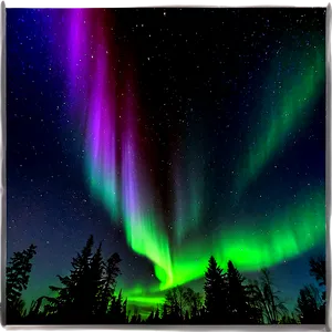 Lustrous Aurora Sky Phenomenon Png Opy83 PNG image