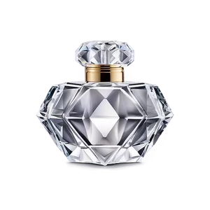 Luxe Diamond Cut Perfume Bottle Png 27 PNG image