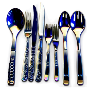 Luxe Dining Utensils PNG 55