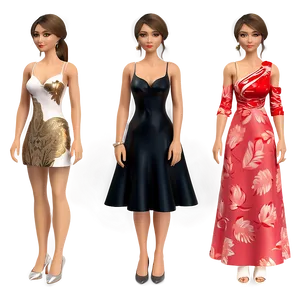 Luxe Fashion Wardrobe PNG 39 PNG