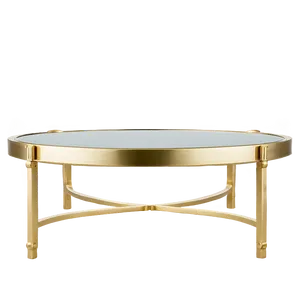 Luxe Gold Coffee Table Png 05042024 PNG image