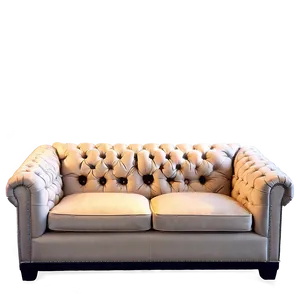 Luxe Tufted Couch Png 05252024 PNG image