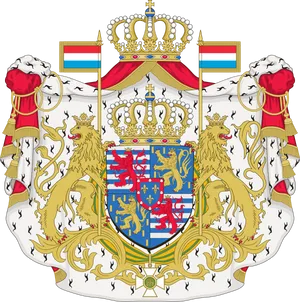 Luxembourg_ Grand_ Ducal_ Coat_of_ Arms PNG image