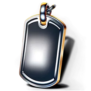 Luxurious Dog Tag PNG 06122024