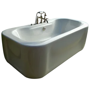 Luxurious Double-ended Bathtub Png 37 PNG image