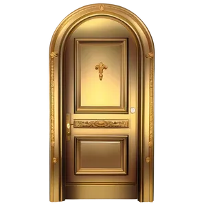 Luxurious Gold Door Png Lcq PNG image