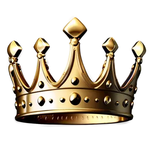 Luxurious Golden Crown Png Rym18 PNG image