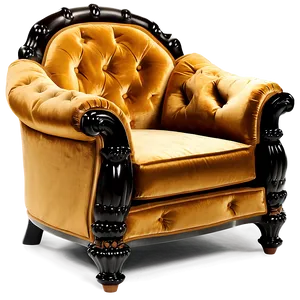 Luxurious King's Lounge Chair PNG Lmn PNG