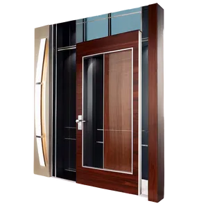 Luxurious Pivot Door PNG Deo