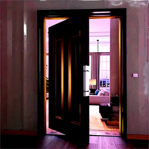 Luxurious Pivot Door PNG Lri