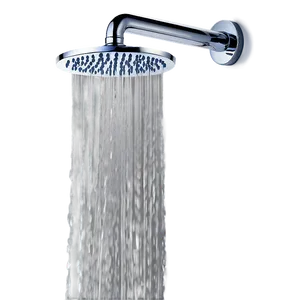 Luxurious Shower Water PNG 67