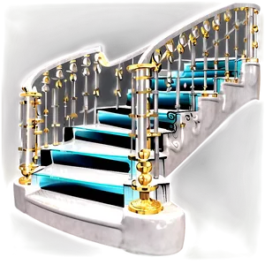 Luxurious Staircase PNG 06122024 PNG